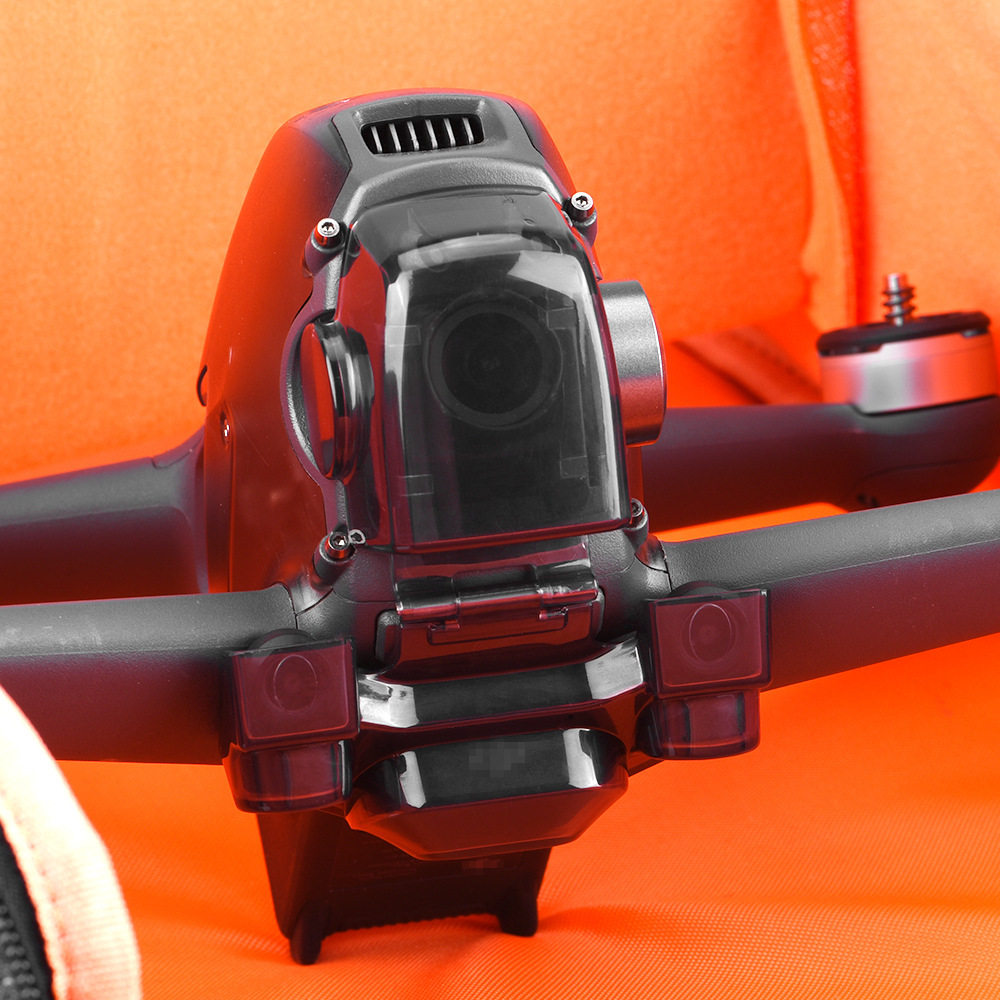适用大疆dji fpv穿越机镜头保护罩下视觉避障云台一体保护盖配件