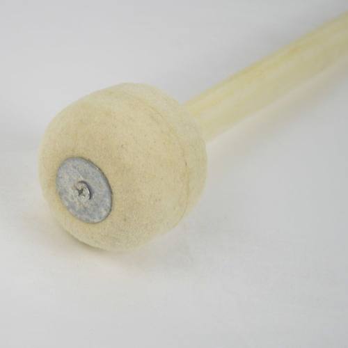 大军鼓鼓棒鼓锤木质手柄羊毛毡头鼓锤军鼓槌大鼓棍棒大队鼓棒鼓锤