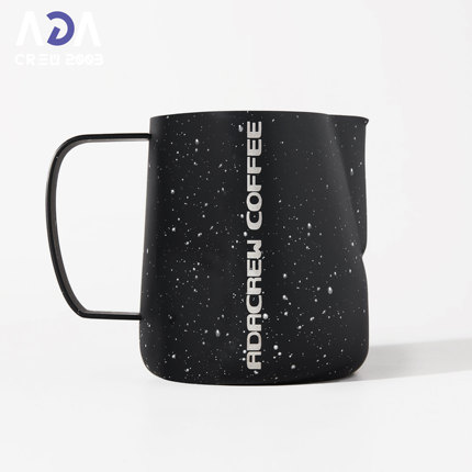 ADACREW 星空系列 350ml 星空黑 咖啡拉花缸 打奶缸 圆嘴 包邮