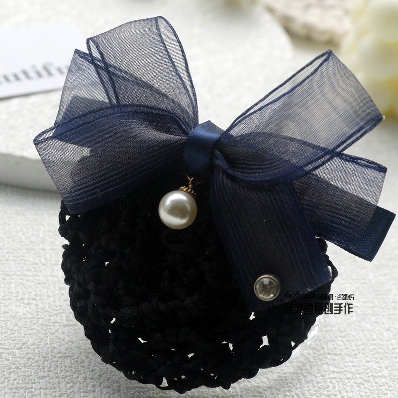 职业头花工作发卡绢纱蝴蝶结发夹上班发网夹子网兜护士空姐发饰,饰品/流行首饰/时尚饰品新,发饰,淘宝优惠券,粉丝福利购,淘宝优惠卷