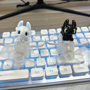 无牙仔风能风力发电发光小飞机电动车摩托车可爱装饰摆件公仔车载