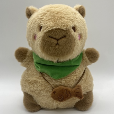 唱歌小卡跳跳卡皮巴拉Capybara趣味弹跳学说话的亲子互动玩偶