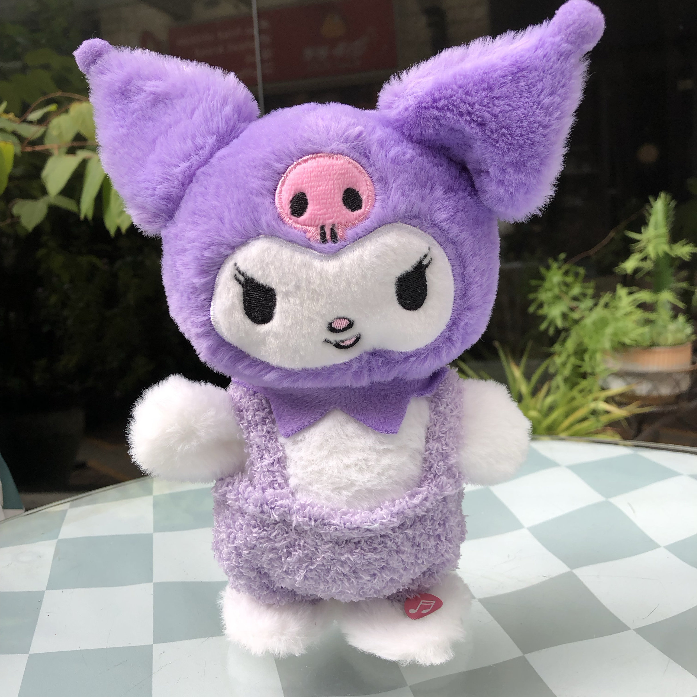 库洛米小走路会跑学说话会唱歌可录音毛绒玩偶会说话搞笑儿童玩具