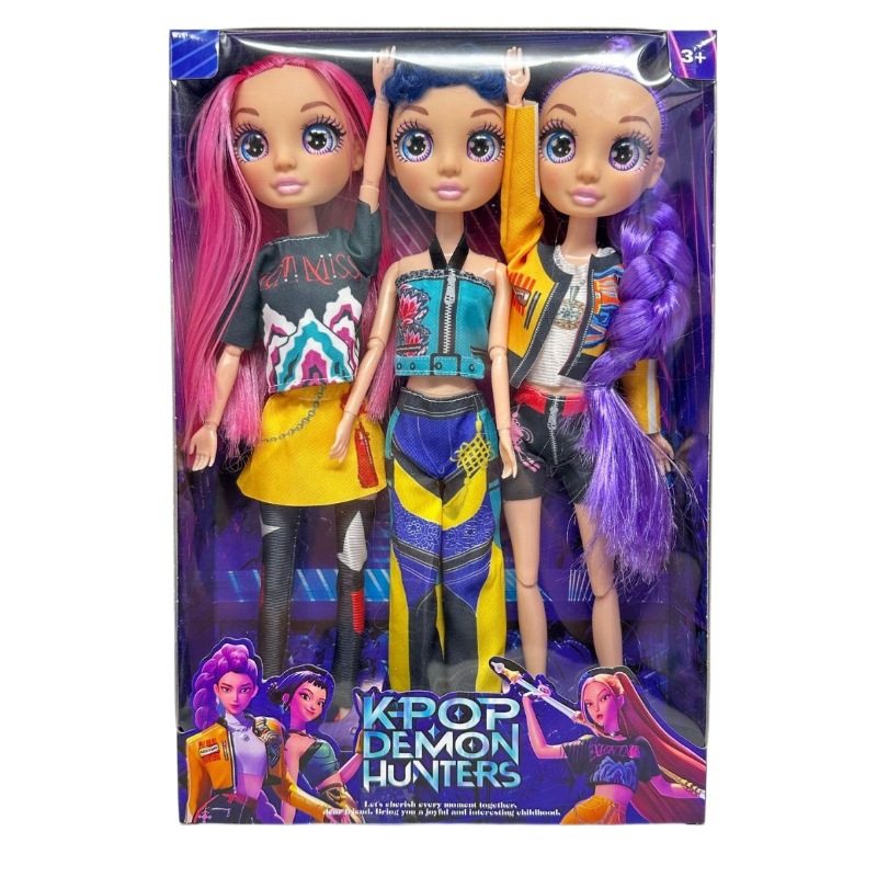 猎魔女团5D真眼珠关节可动娃娃