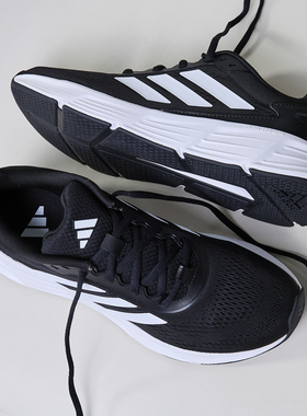 Adidas阿迪达斯男女鞋2025新款GALAXY 6缓震轻便透气跑步鞋JQ7499