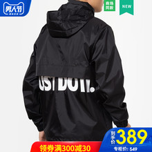 夹克立领大LOGO防风衣运动服 新款 Nike耐克外套男冲锋衣 2019秋季