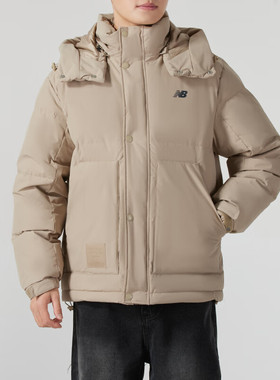 New Balance NB男装羽绒服2024冬季新款保暖夹克外套AMJ44309SOT