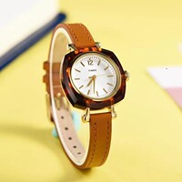 代购天美时正品TIMEX NEW希莉娜 TW2P70000 女士皮革表带石英腕表