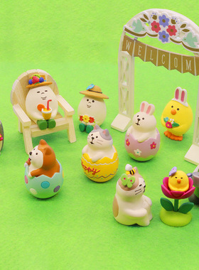 神秘花园日式风春眠复活节彩蛋