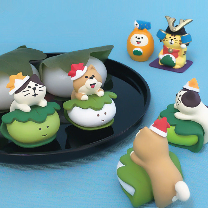 zakka端午男儿节鲤鱼旗日式摆件