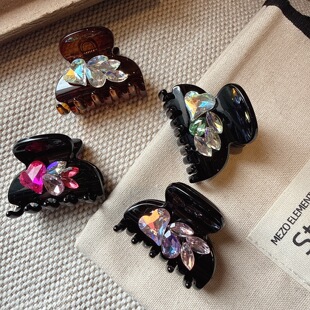 小号水钻爱心小抓夹气质高级感精致发夹小号公主头夹子头饰刘海夹