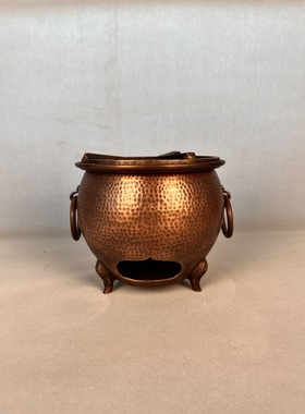 小炭炉纯铜炉子围炉紫铜炭火炉