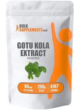 BulkSupplements.com Organic Gotu Kola Extract Powder - fr