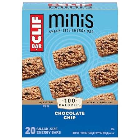 Clif Bar Minis - Chocolate Chip - Made with Organic Oats