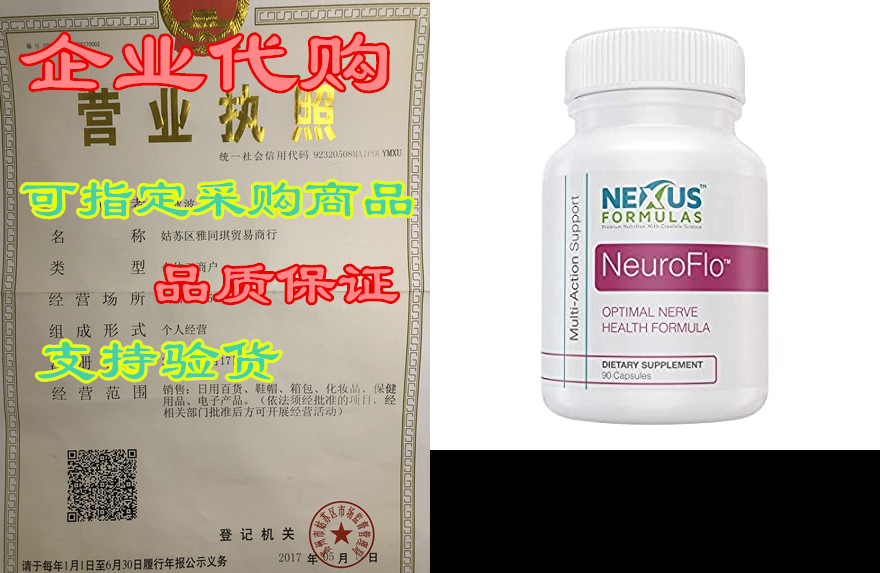 Nexus Formulas- NEUROFLO- Nerve Health and Circulation