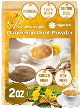 Tagalica， 2 oz Dandelion Root Powder， 100% Natural and Pu