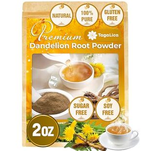 Tagalica， 2 oz Dandelion Root Powder， 100% Natural and Pu