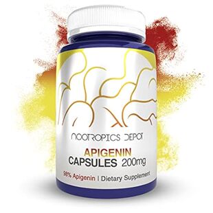 Nootropics Depot Apigenin Capsules | 200mg | 30 Count | &