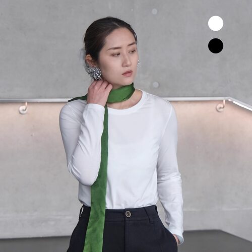 远家高支重磅棉弹T恤丝滑柔软