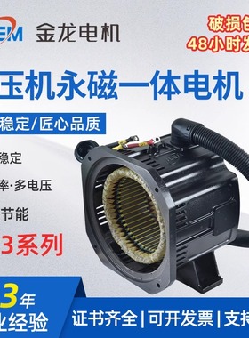 金龙380V变频驱动永磁同步一体机电机TYK空压机永磁同步AC电机