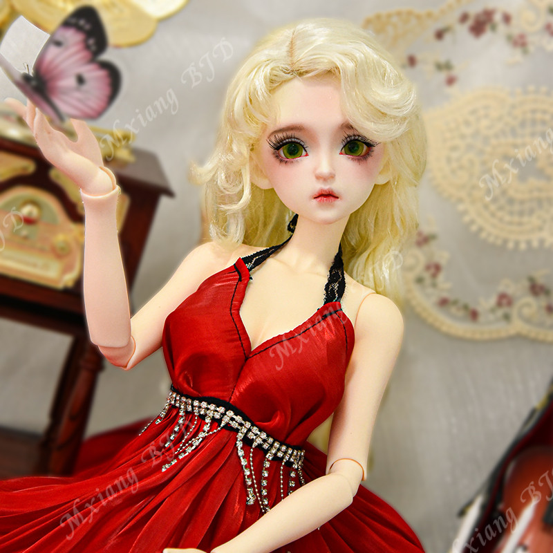 Mxiang BJD 三3分伊莉雅BJD女娃娃树脂礼品模型首办玩偶女朗潮玩