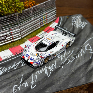 Trence Hobby TH 1:64保时捷911GT1 LM#26可拆盖合金汽车模型预售