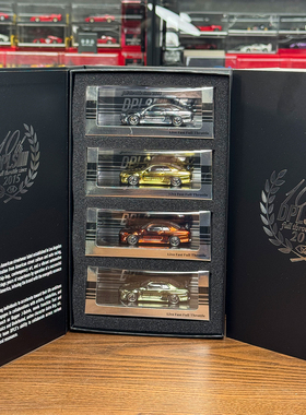 INNO X DPLS 1:64 十周年纪念版合金模型套装 R34 合金汽车模型