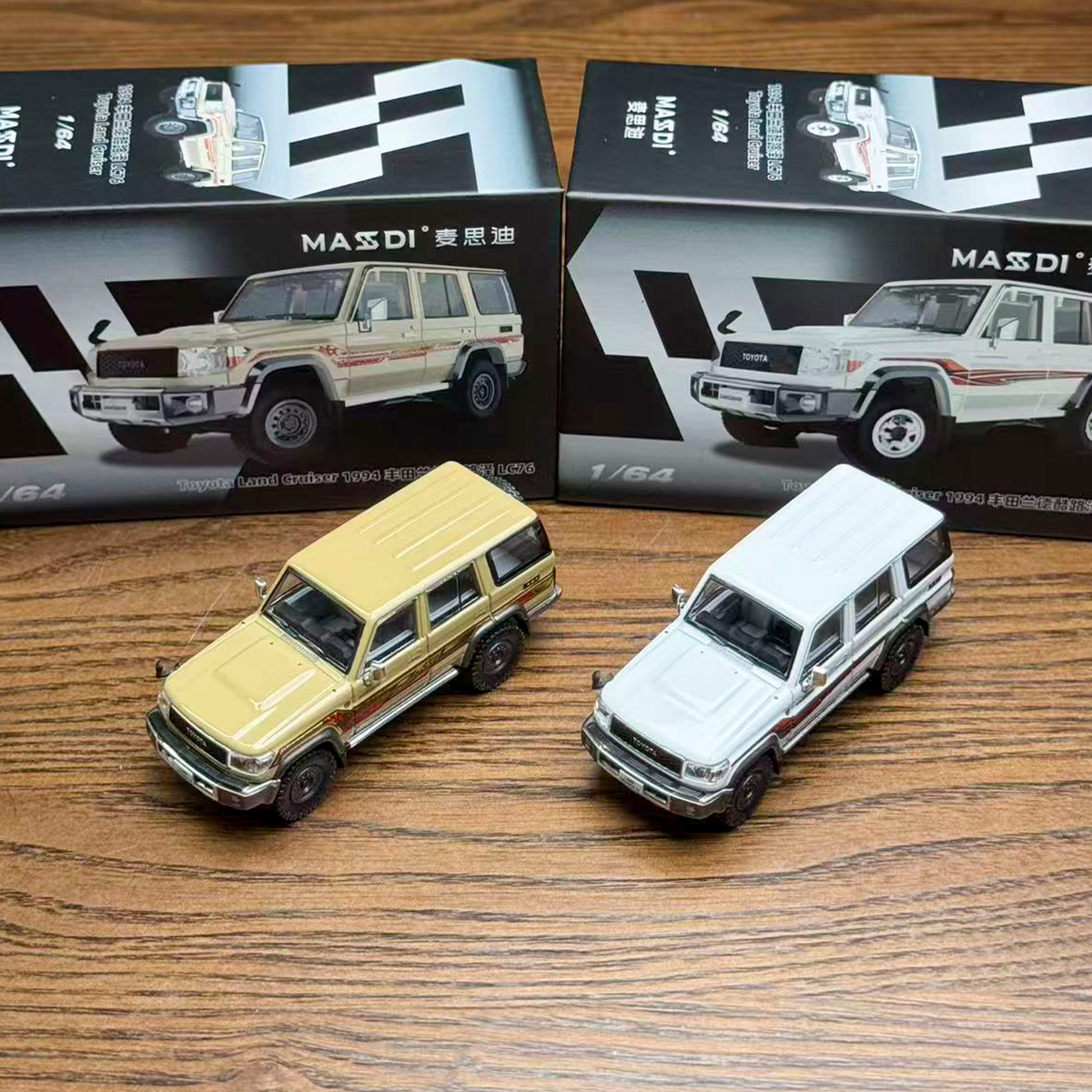 麦思迪164丰田LC76合金汽车模型