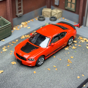 Rollin 1:64 道奇 战马Charger NYPD 2008 仿真合金汽车模型现货