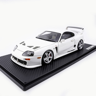 IG 1:64 丰田速霸 Supra A80 TRD 3000GT 树脂汽车模型 收藏