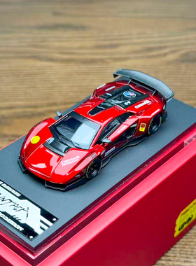 PSC&Timemicro 1:64 兰博基尼LP800-4Countach康塔什合金汽车模型