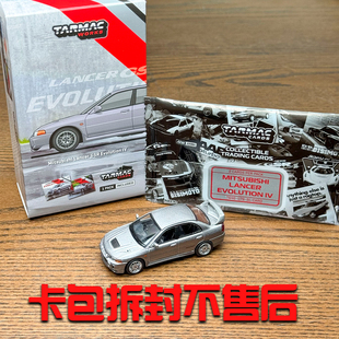 Tarmac Works TW 1:64 三菱Lancer GSR Evolution IV合金汽车模型
