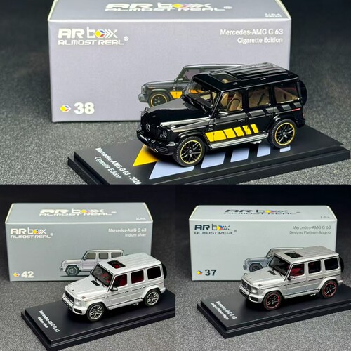AR Box almost real 1:64 奔驰G63AMG 2019 大G 合金汽车模型收藏