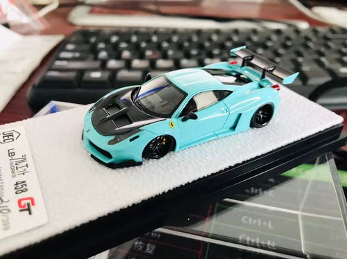 JEC164法拉利lb458gt树脂车模