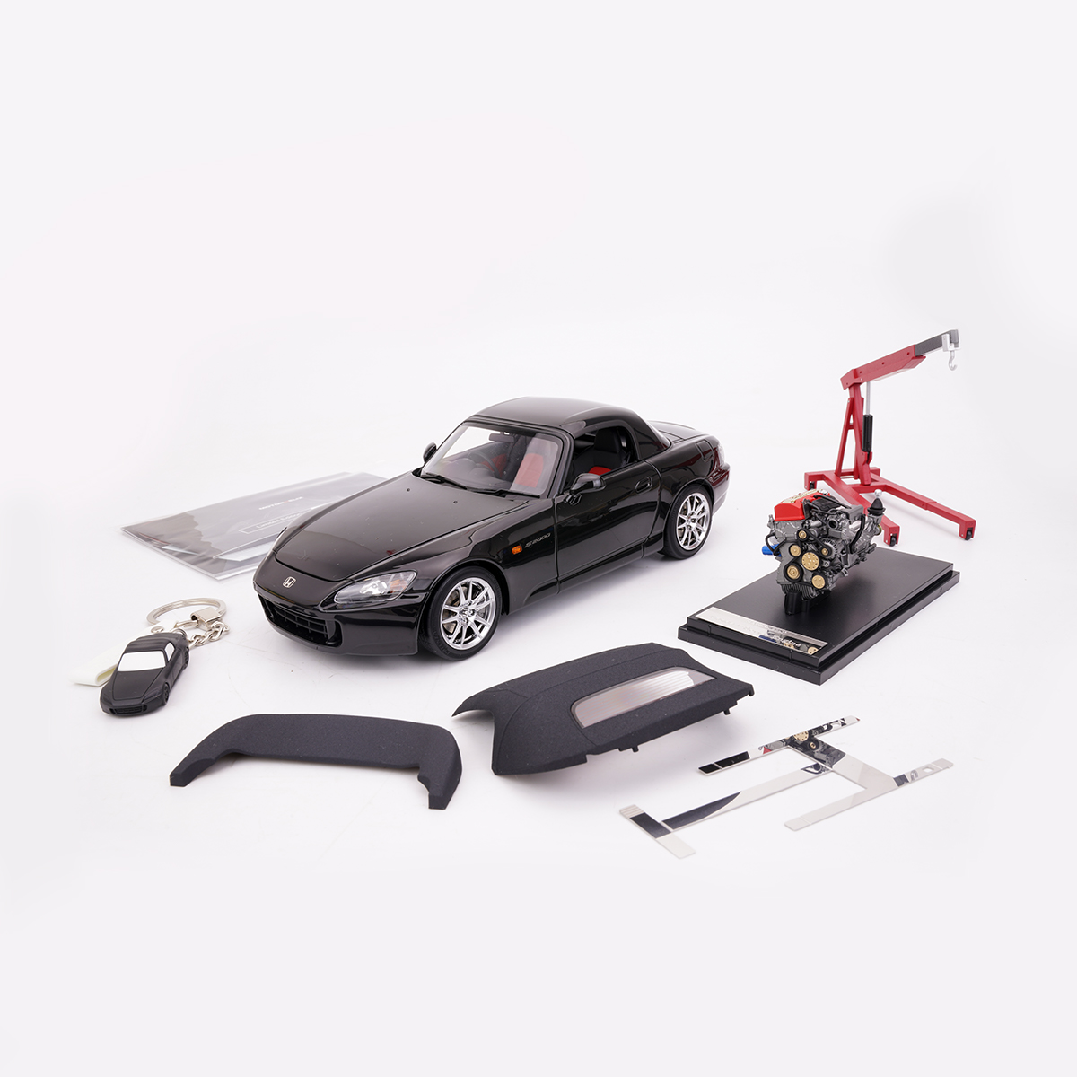 Motorhelix 1:18 本田Honda S2000 (AP2) 合金汽车模型 收藏送礼