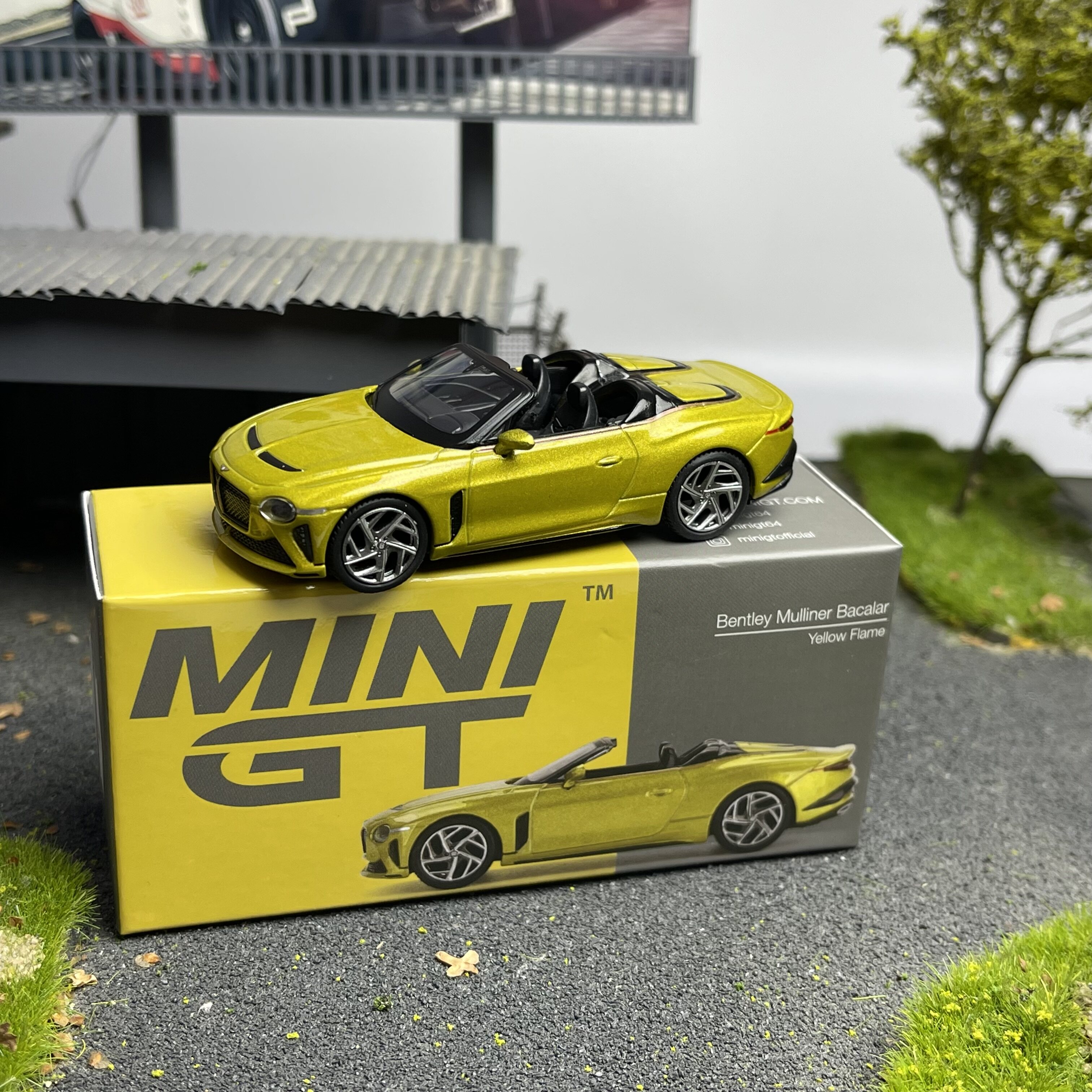 tsm mini gt 1:64宾利bentley飞驰mulliner bacalar 合金汽车模型