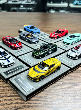 现货 HH Model 1：64 超跑 812 Competizione 树脂汽车模型