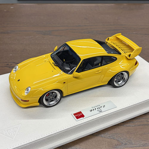 Make up 1:18 保时捷 911 993 GT2 Street 1996 树脂汽车模型