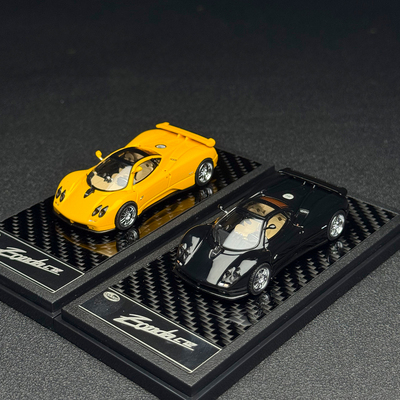 LCD 1:64 帕加尼 Pagani 宗塔 Zonda C12 合金汽车模型收藏