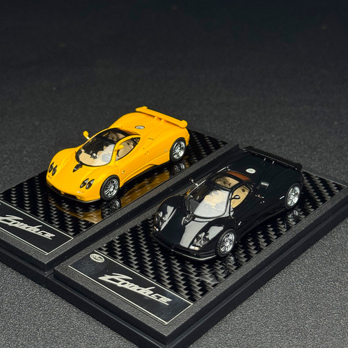 LCD 1:64 帕加尼 Pagani 宗塔 Zonda C12 合金汽车模型收藏