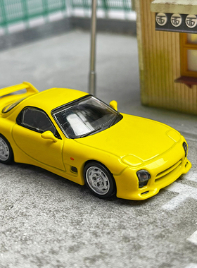 tarmac 1:64 马自达RX7 FD3S speed A Mazda 合金汽车模型 收藏