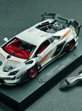 DreamWalkers 1:18 兰博基尼huracan D661爆改版树脂汽车模型收藏