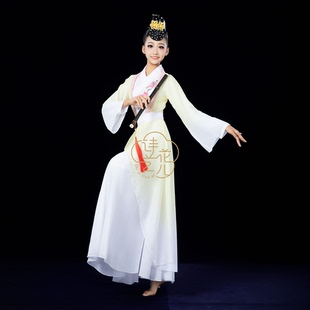忆故人舞蹈服古典舞第十一届桃李杯服饰笛舞演出表演服定做