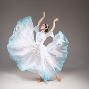 新款古典舞生如夏花演出服中国风民族艺考定制剧目舞蹈表演服