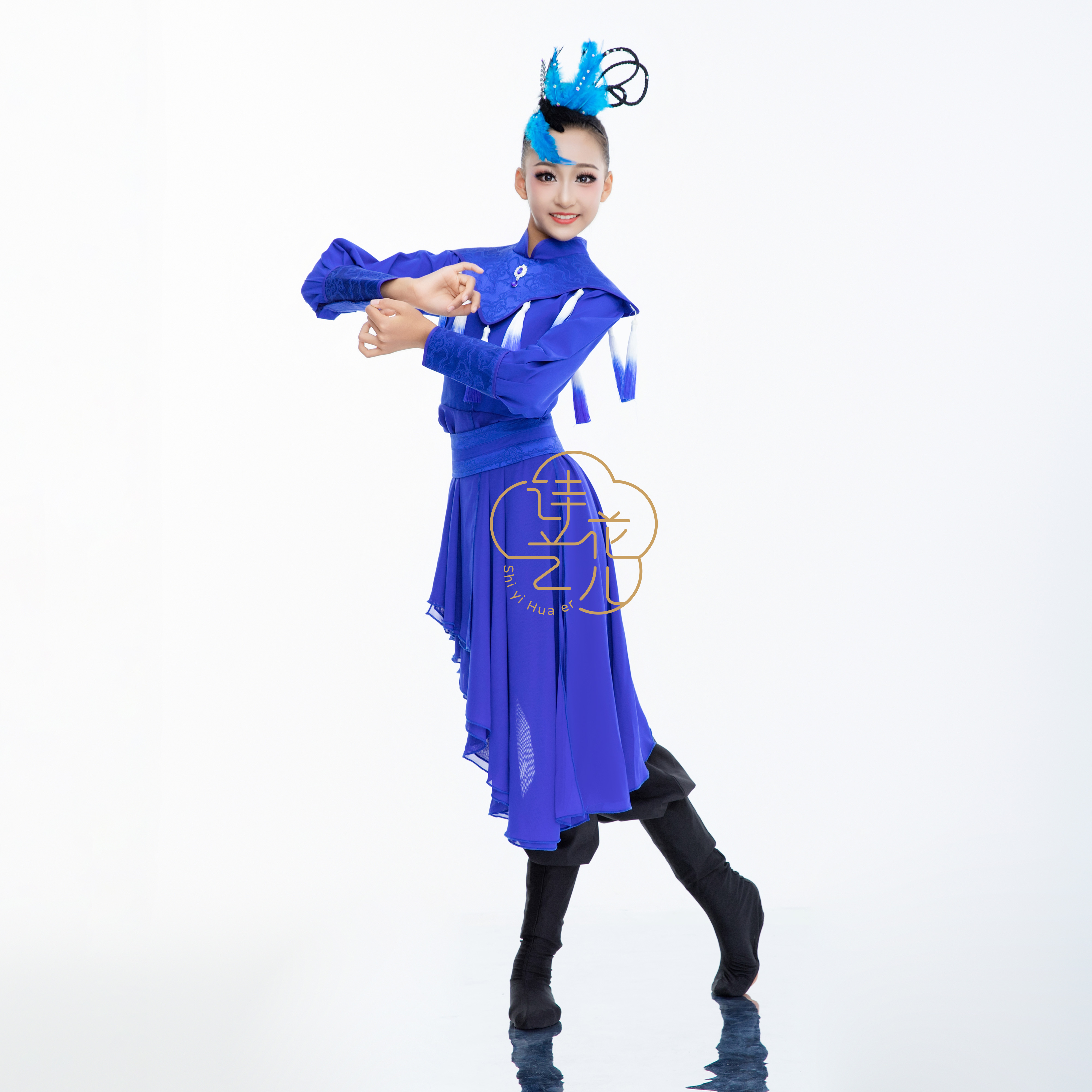 满庭芳群青艺考独舞春晚舞蹈服