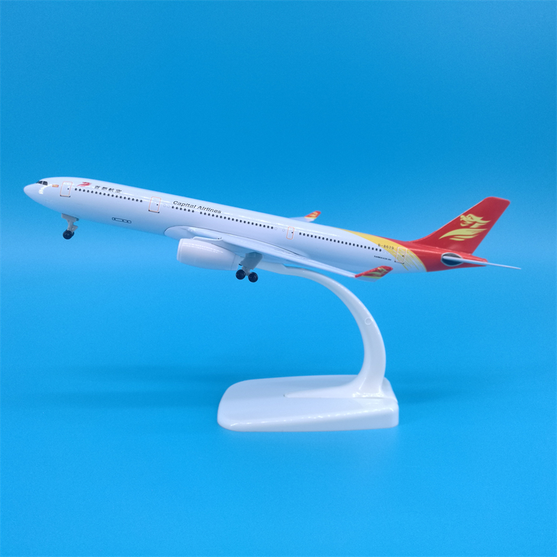 首都航空合金材质飞机模型摆件