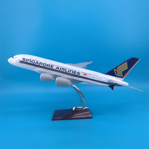新加坡航空A380飞机模型摆件