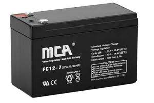 MCA蓄电池 FC12-7.0 MCA蓄电池12V7AH UPS电源专用蓄电池