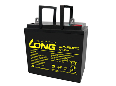 22NF245C 12V50AH 台湾广隆 12V50AH 蓄电池 UPS/EPS专用蓄电池