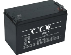CTD蓄电池6GFM100 UPS蓄电池12V100AH 德国CTD电池12V100AH参数